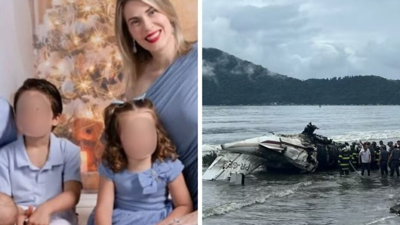 Identificados os passageiros do avião que explodiu em Ubatuba; Dentro tinha 2 cri….ver mais.