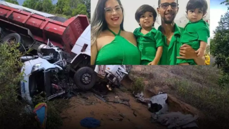 SEGUNDA DE LUTO: Grave acidente tira a vida de quatro pessoas da mesma família, entre eles est… Ver mais