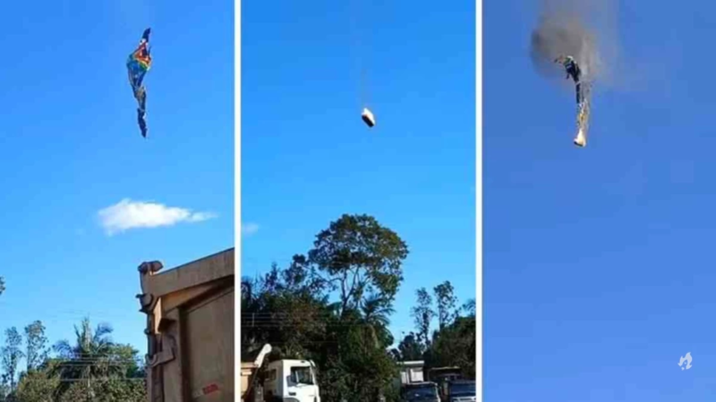 Em áudio, testemunha relata assustador Antes da queda e encontro de s__Ver mais